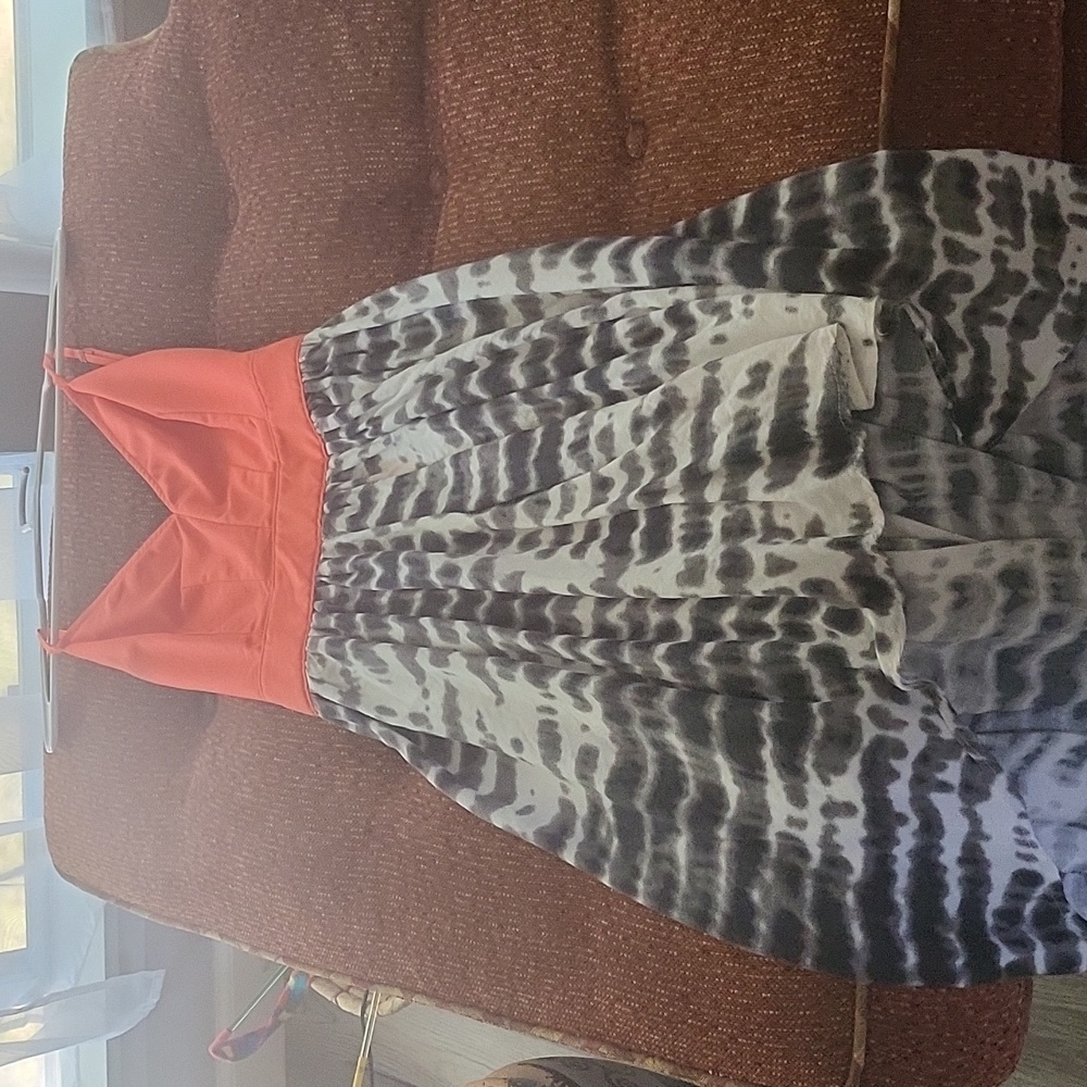 Backless summer dress